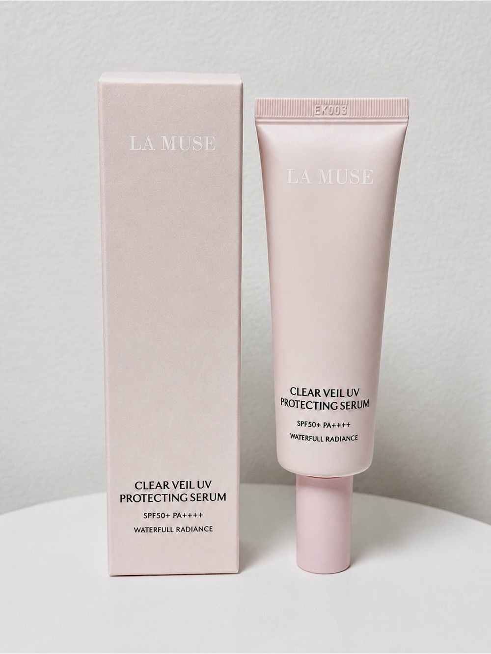 Muse Clear Veil UV Protecting Serum - Pale Pink